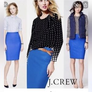 Jcrew 2 Pencil® skirt in double-serge wool, NWT, size 8